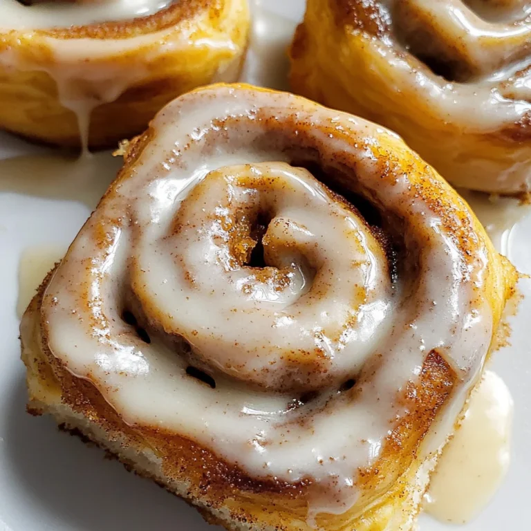 Pumpkin Cinnamon Rolls