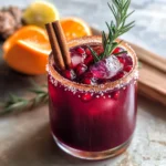 Spiced Christmas Margarita