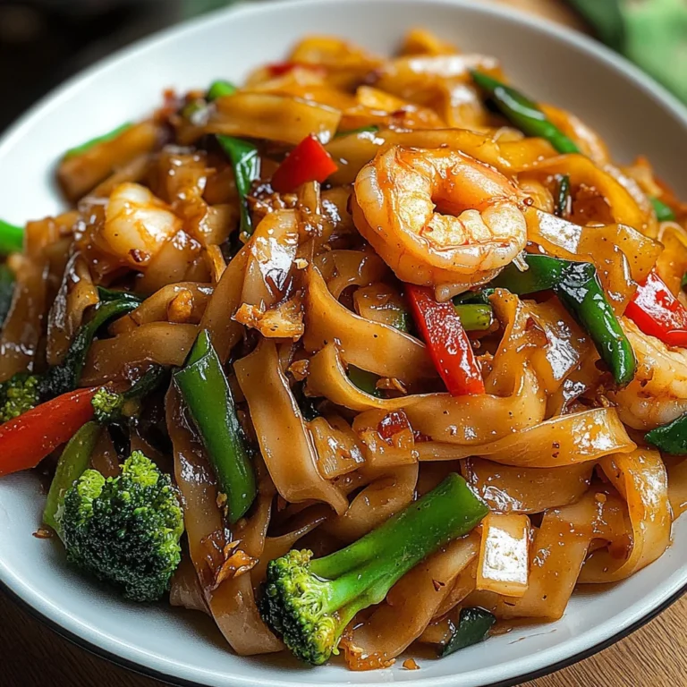 Street Style Thai Drunken Noodles