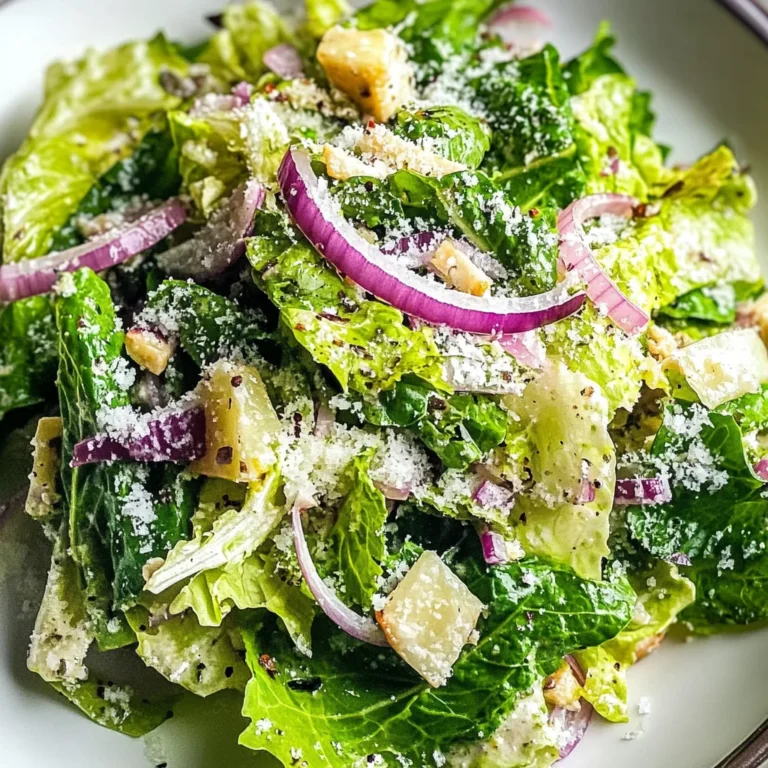 5-Minute Lemon Parmesan Lettuce Salad
