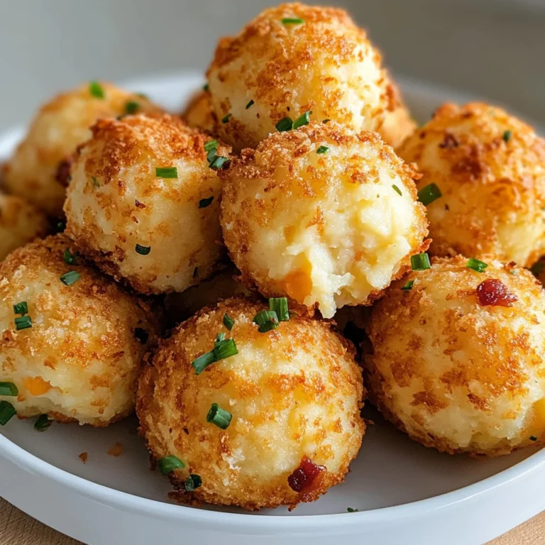 Air Fryer Mashed Potato Balls: The Crispiest Recipe Ever!