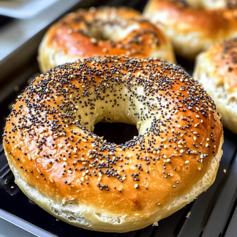 Air Fryer Protein Bagels
