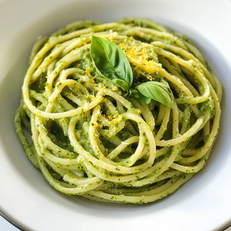 Avocado Lemon Pesto (Nut-Free)