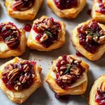 Baked Cranberry Brie Bites