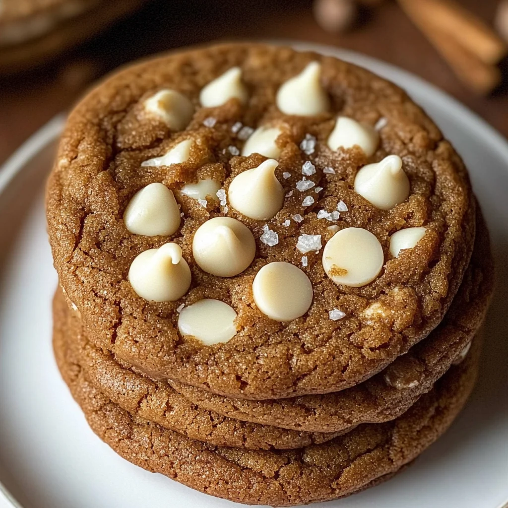 Bakery Gingerbread White Chocolate Cookies