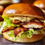 Blackened Chicken Bacon Ranch Sandwiches Recipe