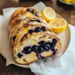 Blueberry Lemon Sourdough Bread