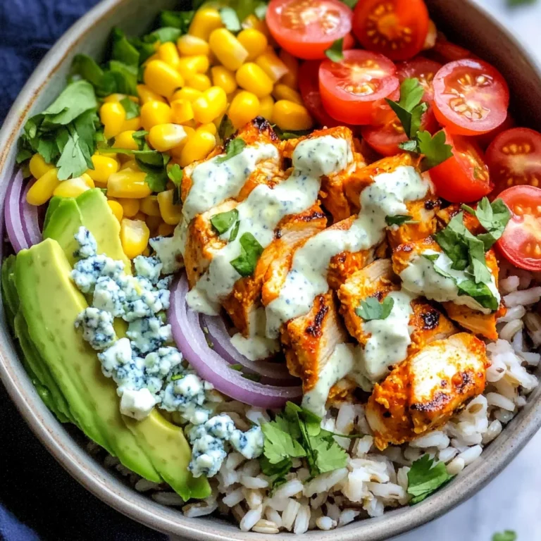 Buffalo Chicken Bowls
