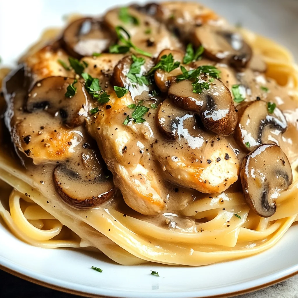 Chicken Marsala Pasta