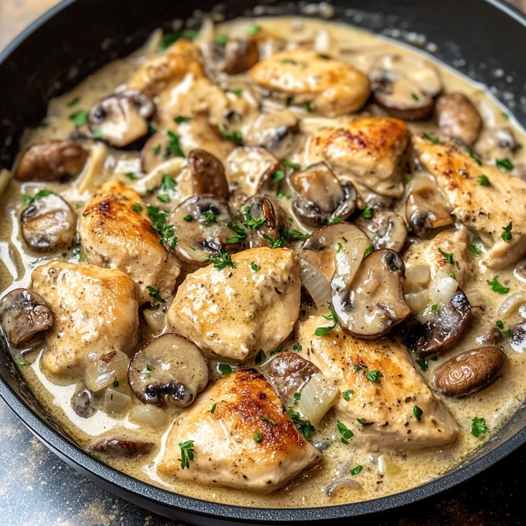 Chicken Stroganoff