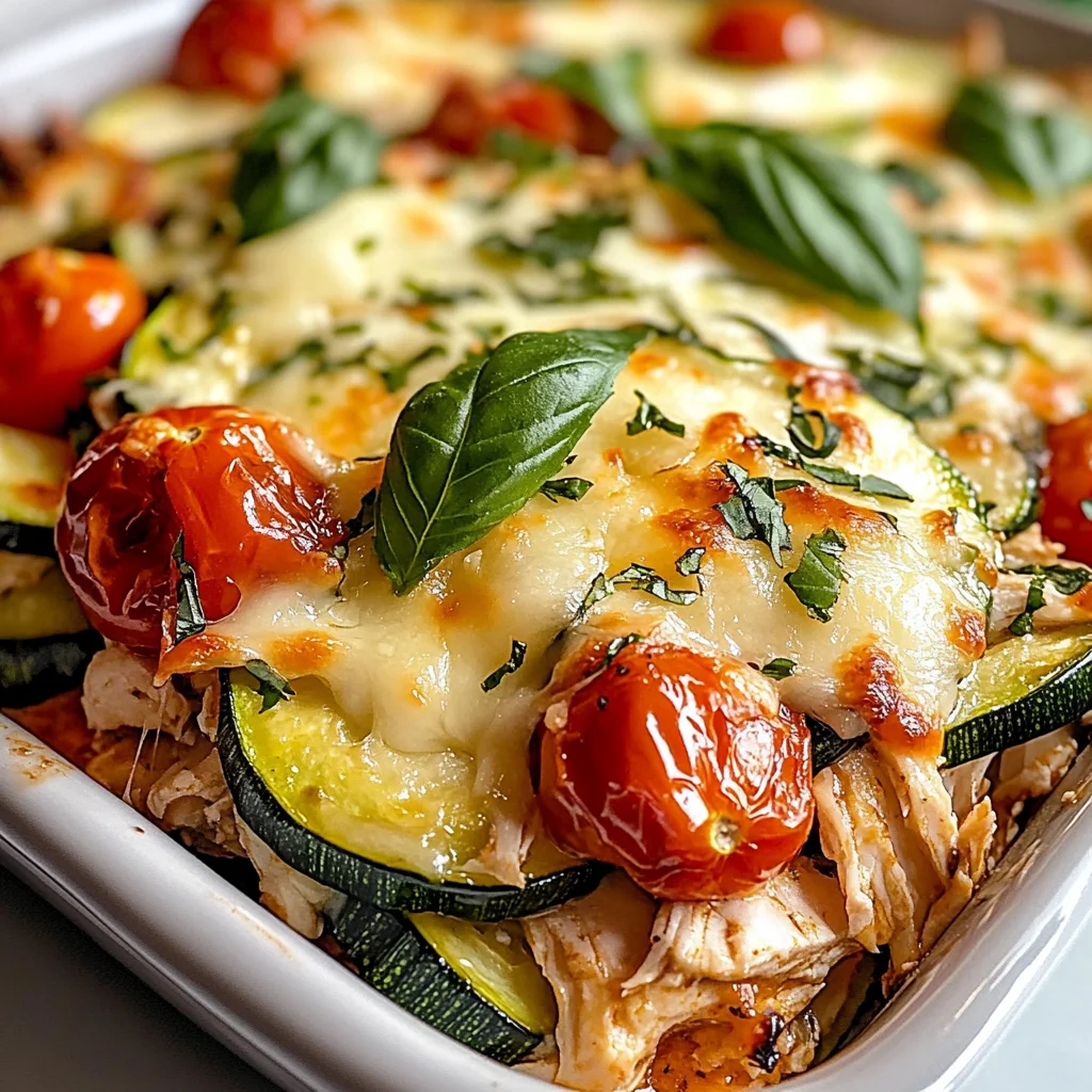 Chicken Zucchini Bake