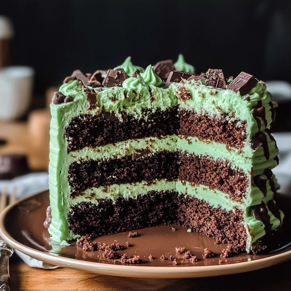 Chocolate Mint Cake