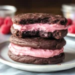 Chocolate Raspberry Sandwich Cookies
