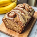 Cinnamon Roll Banana Bread