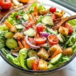 Classic House Salad - Quick and Easy