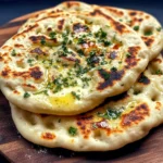Cottage Cheese Garlic Naan (High Protein, No Yeast!)