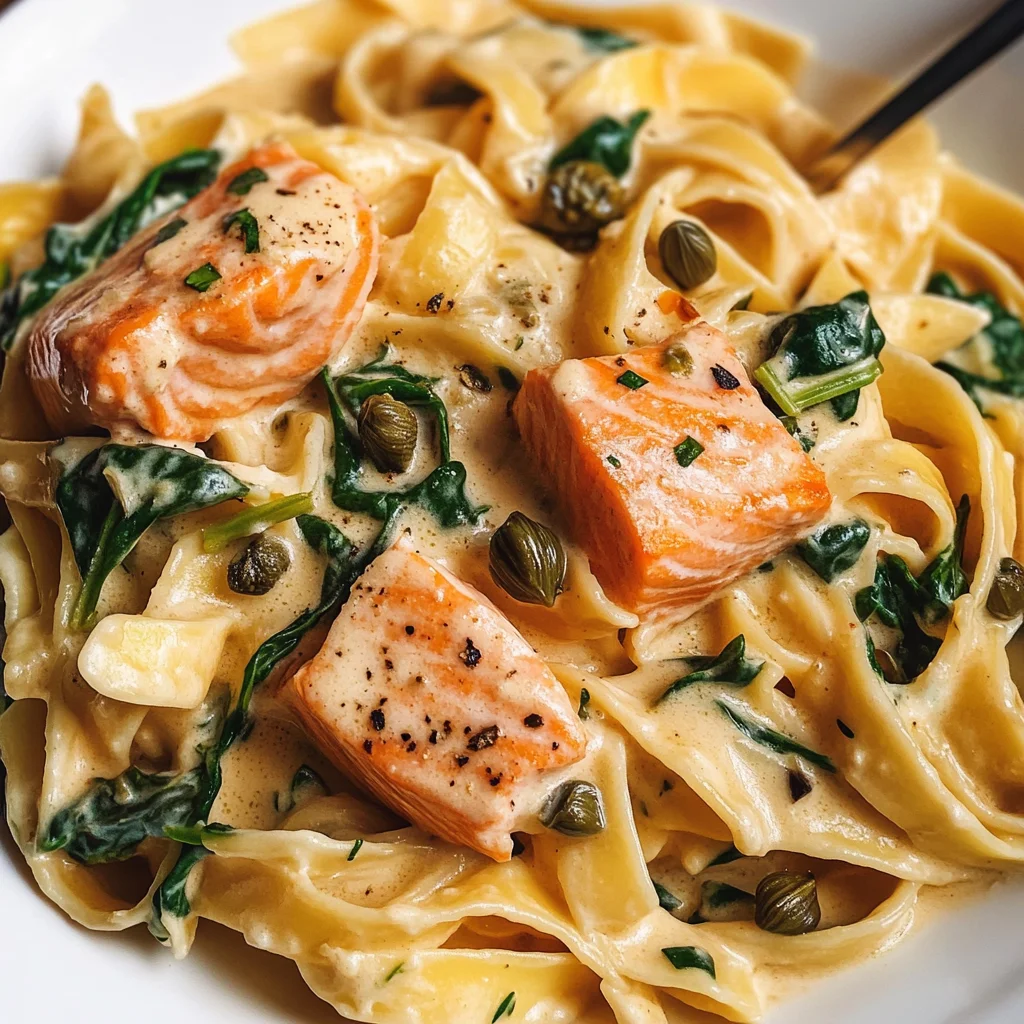 Creamy Salmon Pasta Recipe Made In 25 Minutes