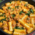 Creamy Sausage Rigatoni (One-Pan, 30-Minute Meal)