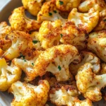 Crispy Air Fryer Cauliflower Without Breading