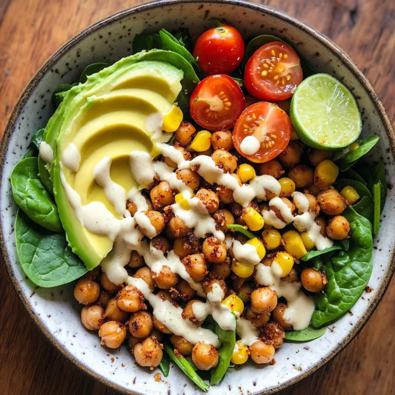 Crispy Chili Lime Garbanzo Beans Salad
