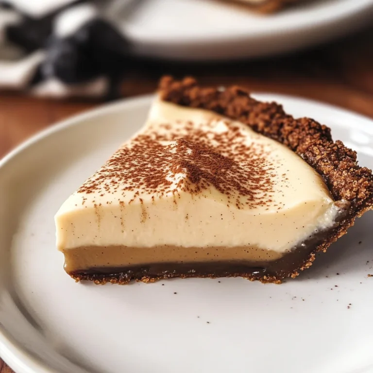 Espresso Custard Pie