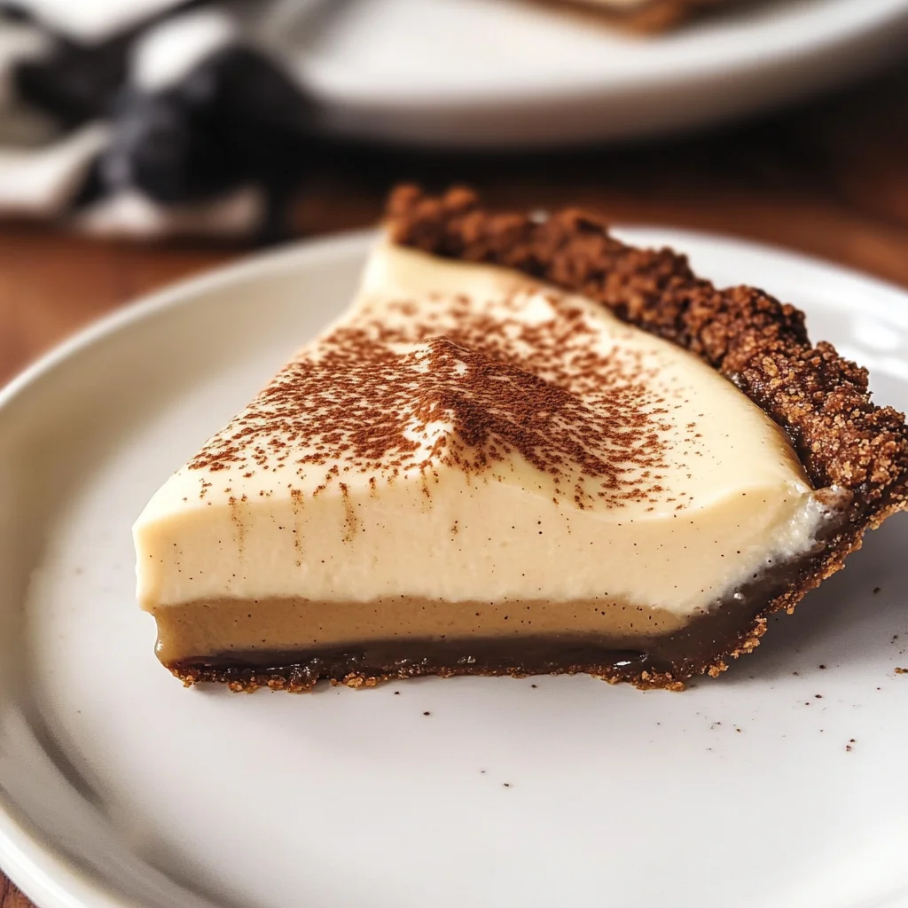 Espresso Custard Pie