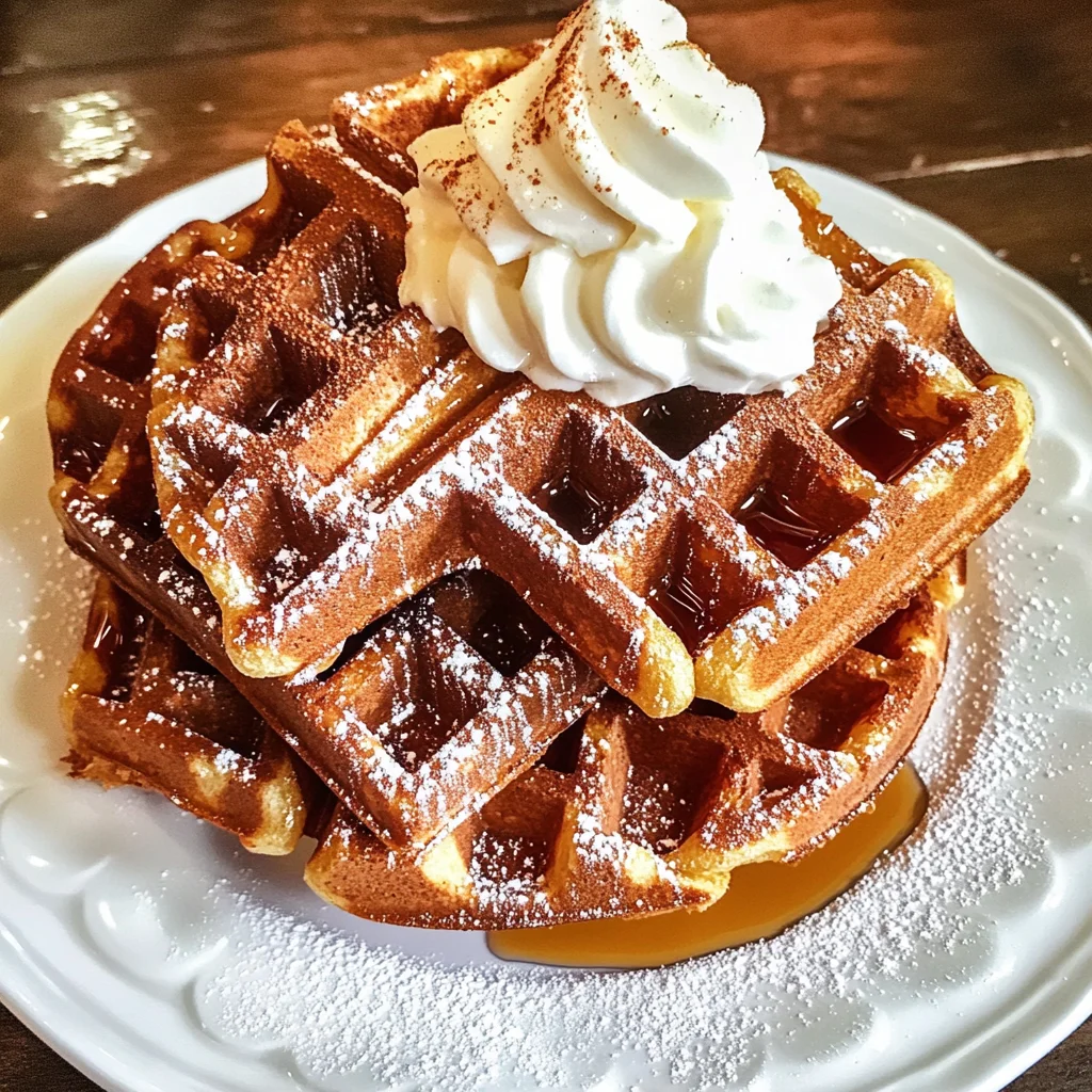 Gingerbread Waffles