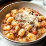 Ground Beef Gnocchi