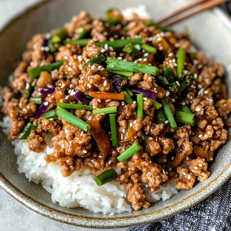 Ground Turkey Recipe (Korean-Style)