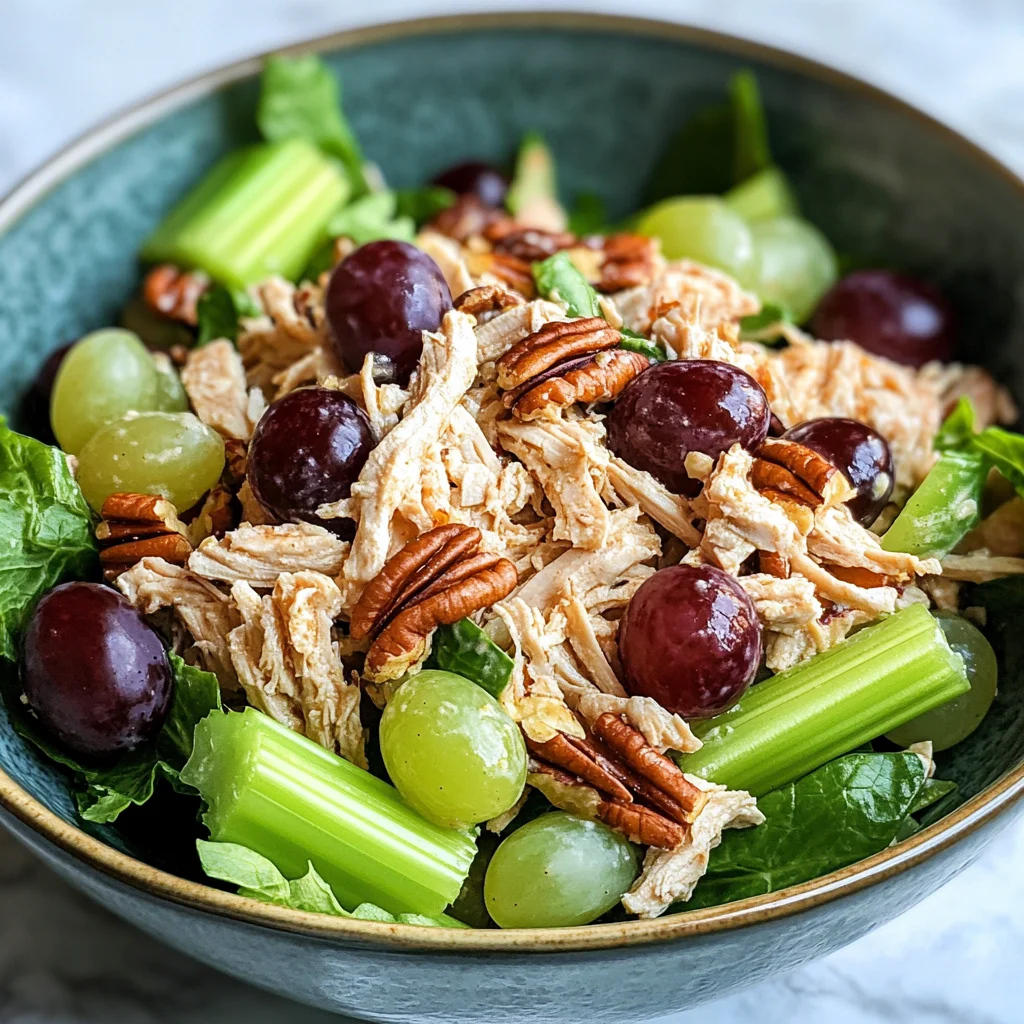 Healthy Chicken Salad with Grapes | Whole30