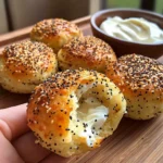High-Protein Bagel Bites