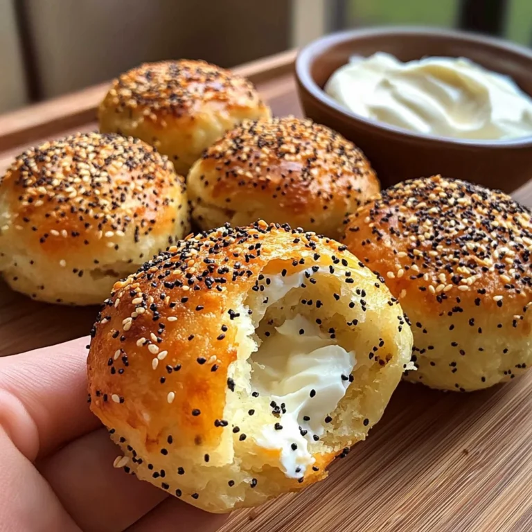 High-Protein Bagel Bites