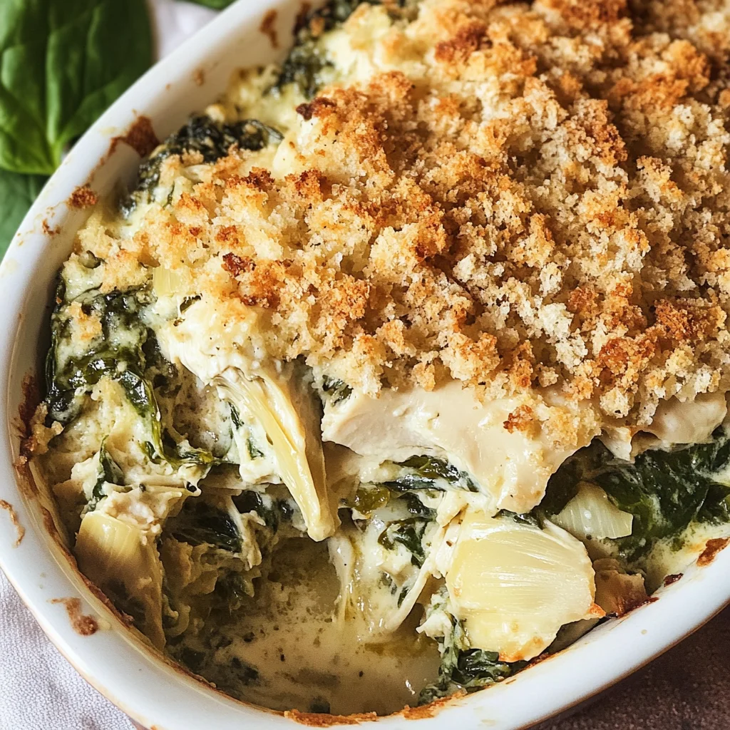 High-Protein Spinach and Artichoke Chicken Casserole: An Incredible Ultimate Meal