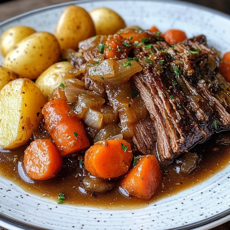 How To Make 5-Star Pot Roast Slow Cooker Fast & Easy