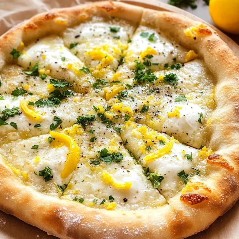 Lemon Pizza