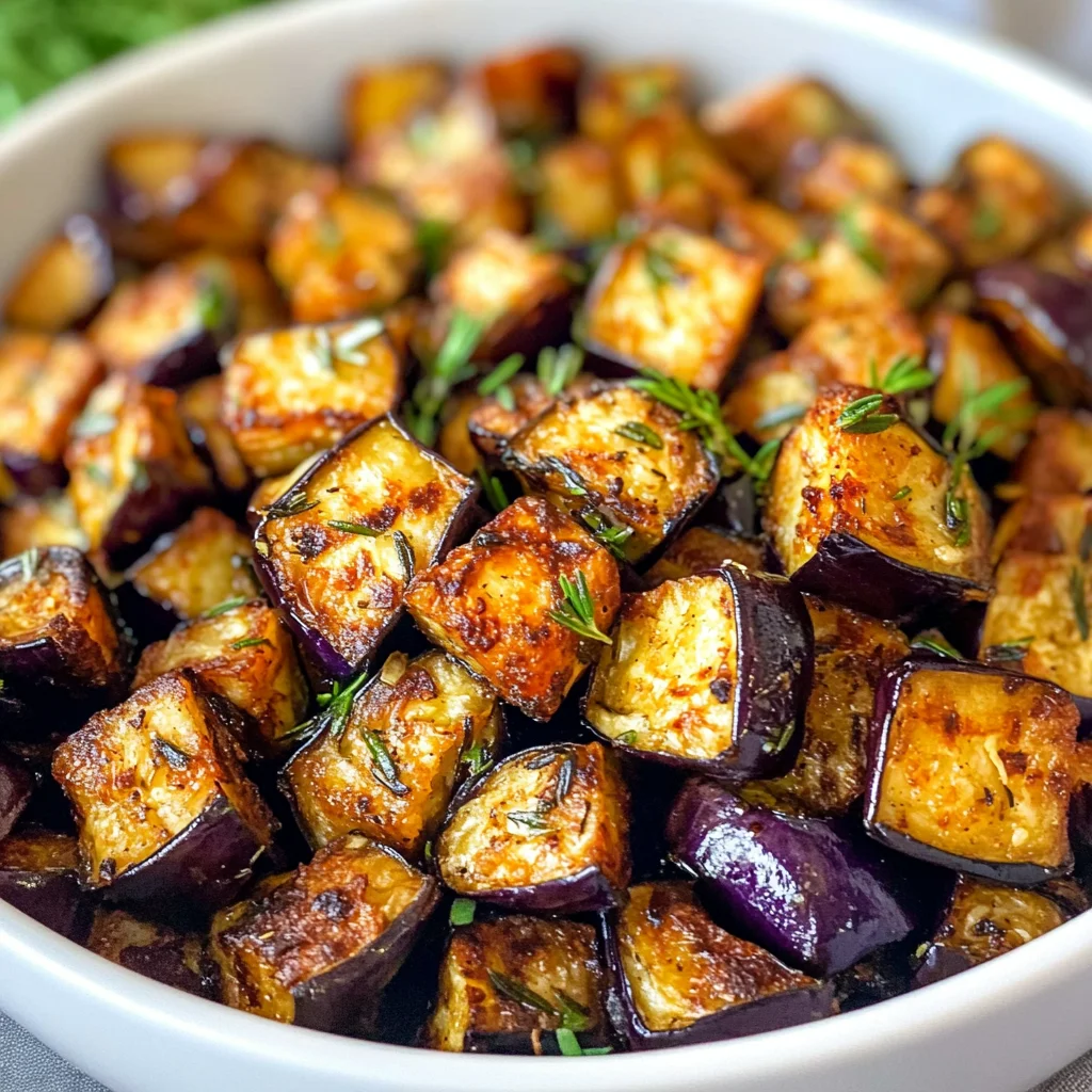 Low-Calorie Air Fryer Eggplant