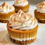 Mini Pumpkin Cheesecakes