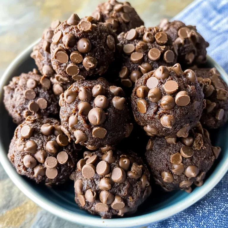 No-Bake Brownie Protein Bites