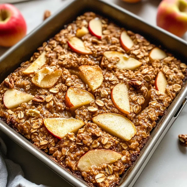 Oatmeal Apple Breakfast Bake