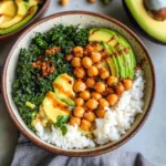 Peanut Chickpea Buddha Bowl