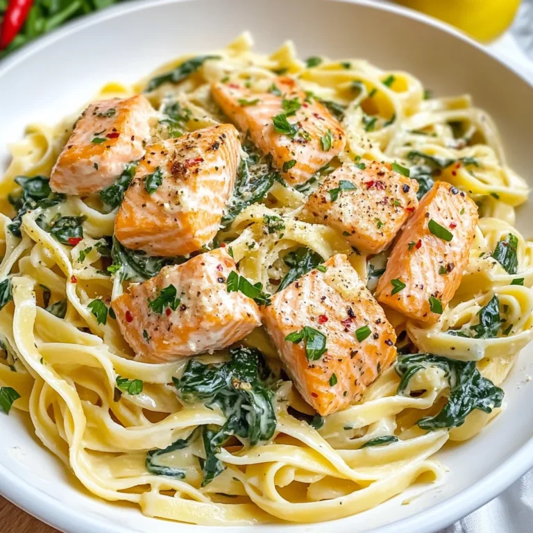 Salmon Spinach Pasta Dish: A Delicious and Nutritious Recipe to Try Today