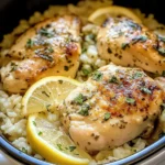Slow Cooker Lemon Herb Chicken and Rice: An Incredible Ultimate Recipe