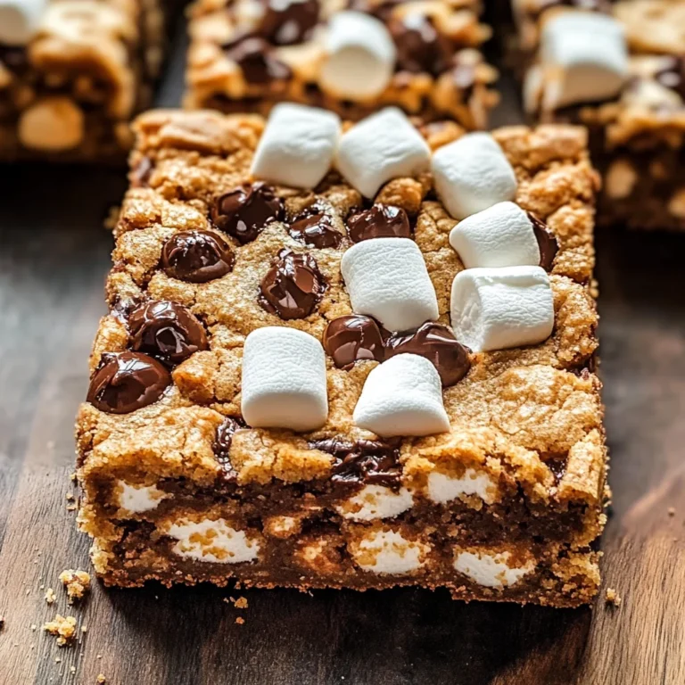 S’mores Cookie Bars