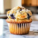 Sourdough Blueberry Lemon Poppy Seed Muffins Recipe