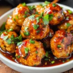 Sweet Chili Sauce Turkey Meatballs Recipe