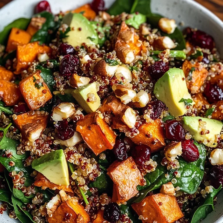 Sweet Potato Quinoa Salad