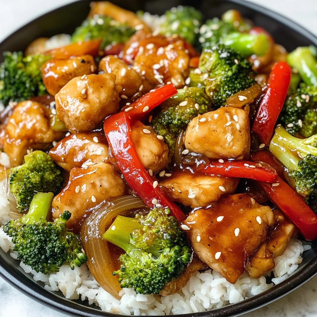 Teriyaki Chicken Stir Fry