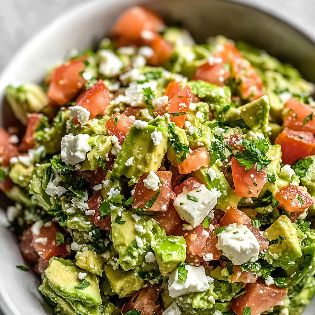 The Best Avocado Feta Dip