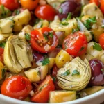 Tuscan Artichoke Tomato Salad