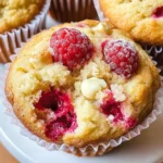 White Chocolate Raspberry Muffins